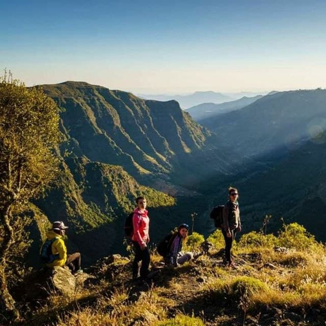 Trek through the 'Roof of Africa' - Ethiopia's spectacular Simien Mountains National Park, a UNESCO World Heritage site renowned for dramatic escarpments, deep valleys, and unique endemic wildlife inc